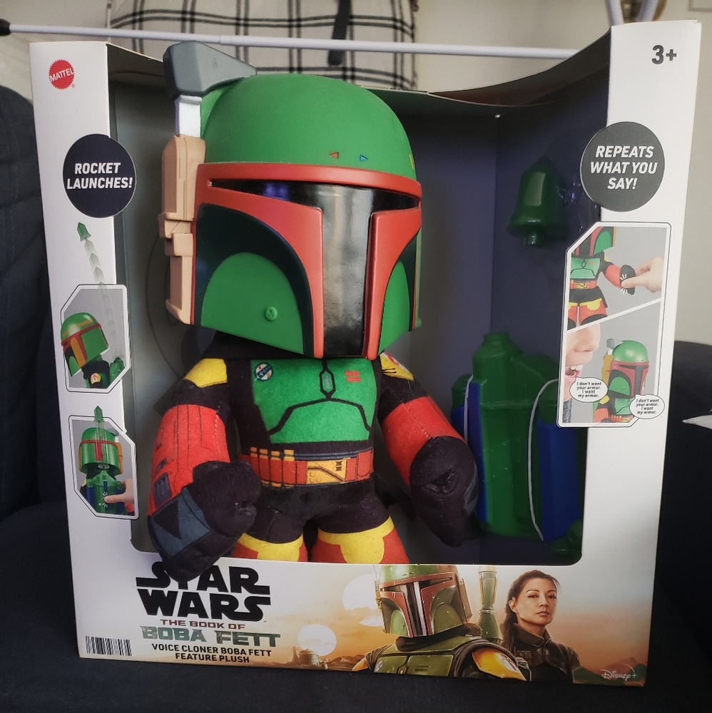 Star Wars Book Of Boba Fett Plush Toy